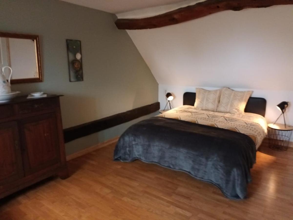 Chambre Dhotes B&B Le Figuier Benayes Rom bilde
